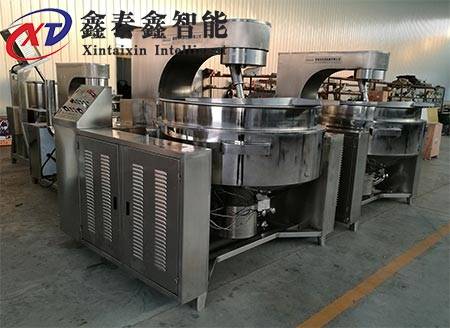 全自动电加热生物油行星炒锅